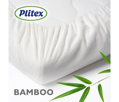 Наматрасники Plitex Наматрасник непромокаемый Bamboo Waterproof Lux 120х60 см