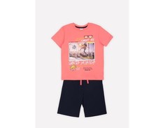 Комплекты детской одежды Crockid Комплект для мальчика футболка и шорты К 2756