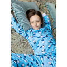 Домашняя одежда Miko Yumi Пижама детская зимняя со спящими зайками