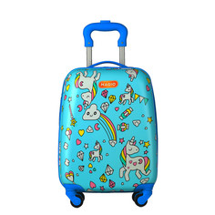 Детские чемоданы Magio Чемодан детский четырехколесный Милые единороги