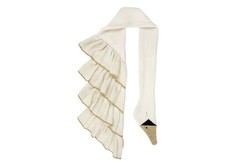 Шапки, варежки и шарфы MeriMeri Шарф вязаный Лебедь