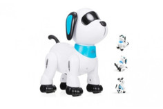 Радиоуправляемые игрушки Le Neng Toys Интерактивная радиоуправляемая собака робот Stunt Dog LNT-K21