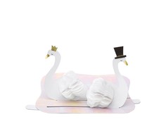 Товары для праздника MeriMeri Открытка свадебная интерактивная Лебедь