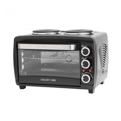 Бытовая техника Galaxy Мини-печь с двумя конфорками GL2606