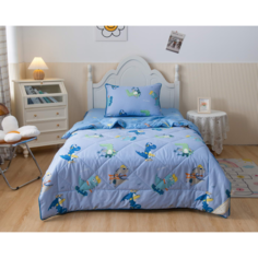 Постельное белье 1.5-спальное Постельное белье Sofi de MarkO 1.5-спальное Crocodile с одеялом (3 предмета)