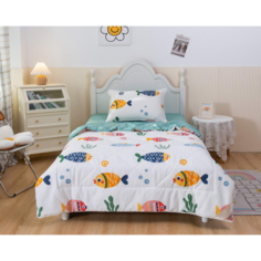 Постельное белье 1.5-спальное Постельное белье Sofi de MarkO 1.5-спальное Аквариум с одеялом (3 предмета)