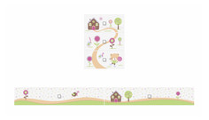 Аксессуары для мебели Polini Фасад к кроватке детской kids Simple 1100 Пряничный домик