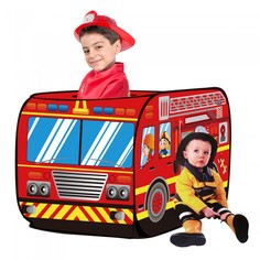 Игровые домики и палатки Pituso Дом Пожарный фургон + 50 шаров