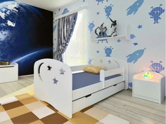 Кровати для подростков Подростковая кровать Столики Детям с бортиком Ночь 160х80 см