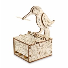 Конструкторы Конструктор Eco Wood Art деревянный интерьерный 3D Ewa Design Птичка