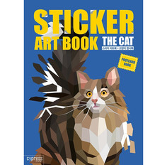 Книжки с наклейками Cypress Стикербук Породы кошек