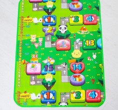 Игровые коврики Игровой коврик Крошка Я на фольгированной основе Дороги 116х88 см