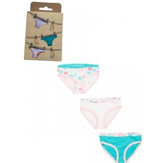 Белье и колготки Лапушка Трусики для девочки Осьминог 3 шт.