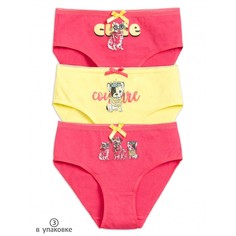 Белье и колготки Pelican Трусики-слипы для девочек Cute 3 шт.