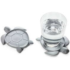 Посуда и инвентарь Qualy Подставка под стаканы Save Turtle