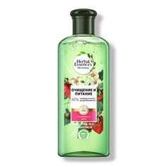 Косметика для мамы Herbal Essences Essences Шампунь Белая клубника и Сладкая мята для очищения и питания волос 400 мл