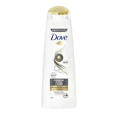Косметика для мамы Dove Шампунь Hair Therapy 2 в 1 Очищение и уход с углем 380 мл