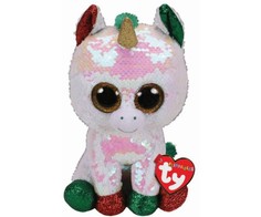 Мягкие игрушки Мягкая игрушка TY Рождественский единорог Стардаст 25 см