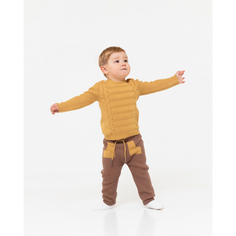 Комплекты детской одежды Leoking Костюм для мальчика однотонная кофта со штанишками из 100% хлопка 8364