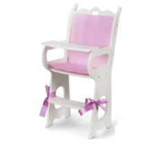 Кукольные домики и мебель ПК Лидер Diamond princess Стульчик для кормления с мягким сиденьем 71119/72119