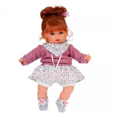 Куклы и одежда для кукол Munecas Antonio Juan Кукла Клара в фиолетовом озвученная 30 см