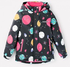 Верхняя одежда Crockid Утепленная куртка для девочки Космические приключения