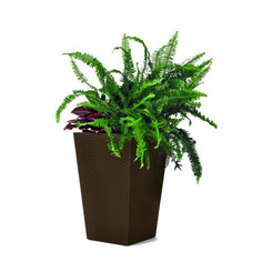 Товары для дачи и сада Keter Кашпо Rattan Planter S