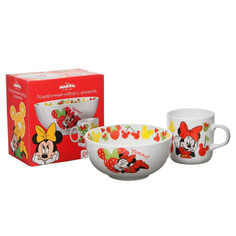 Посуда Disney Набор детской посуды Минни (2 предмета)