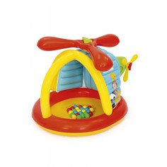 Надувные батуты Bestway Игровой центр Вертолёт Fisher Price с мячами 93538 155x102x91 см