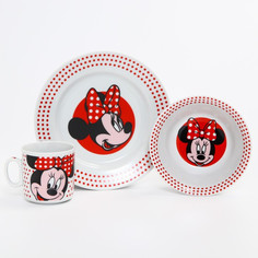 Посуда Disney Набор посуды Минни (3 предмета)