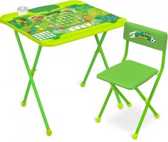 Детские столы и стулья Ника Детский комплект мебели с футболом Nika