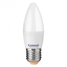 Светильники Светильник General Лампа LED 15W E27 2700 свеча 10 шт.