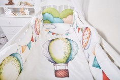 Комплекты в кроватку Комплект в кроватку Топотушки Воздушные шары (6 предметов)