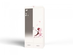 Шкафы Шкаф ABC-King 2-х дверный Фея зеркалом с Феей