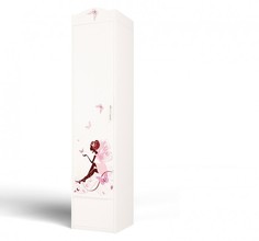 Шкафы Шкаф ABC-King Фея 2 с одной дверью с рисунком Феей (левый)