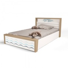 Кровати для подростков Подростковая кровать ABC-King Mix Ocean №5 c подъёмным механизмом 190x120 см