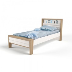 Кровати для подростков Подростковая кровать ABC-King Mix Bunny №2 с мягким изножьем 160x90 см