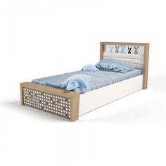 Кровати для подростков Подростковая кровать ABC-King Mix Bunny №5 c подъёмным механизмом 190x90 см
