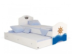 Кровати для подростков Подростковая кровать ABC-King Ocean без ящика для мальчика 160x90 см