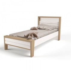 Кровати для подростков Подростковая кровать ABC-King Mix №2 с мягким изножьем 160x90 см