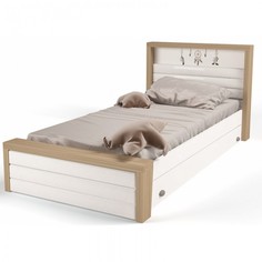 Кровати для подростков Подростковая кровать ABC-King Mix Ловец снов №4 с мягким изножьем 160х90 см