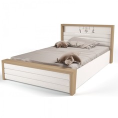 Кровати для подростков Подростковая кровать ABC-King Mix Ловец снов №6 c подъёмным механизмом мягким изножьем 190х120 см