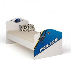 Кровати для подростков Подростковая кровать ABC-King Police без ящика 160x90 см
