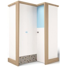 Шкафы Шкаф ABC-King угловой гармошка Mix (правый)