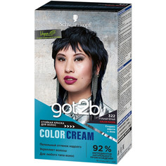 Косметика для мамы got2b Краска для волос Color Rocks 322 Угольный черный 142 мл