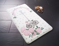 Аксессуары для ванной комнаты Confetti Коврик для ванны Bella Vintage Bike 100x57 см