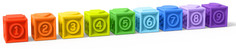 Развивающие игрушки Развивающая игрушка Bright Starts Набор кубиков 12616BS
