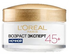 Косметика для мамы Loreal Крем ночной 45+ Возраст эксперт 50 мл L'Oreal