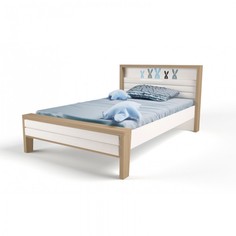 Кровати для подростков Подростковая кровать ABC-King Mix Bunny №2 с мягким изножьем 190x120 см