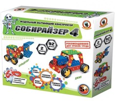 Конструкторы Конструктор Русский стиль модульный Собирайзер 4 (92 элемента)